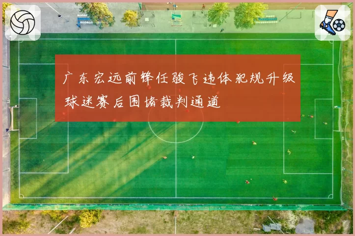 广东宏远前锋任骏飞违体犯规升级 球迷赛后围堵裁判通道